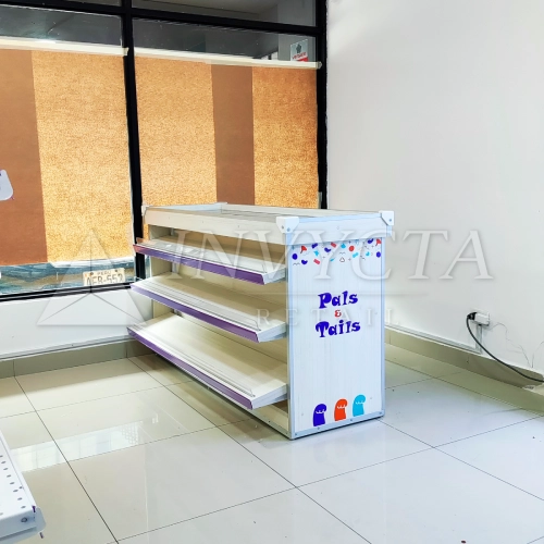 mueble para caja de pet shop