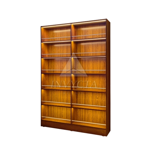 exhibidor de licores con luces LED