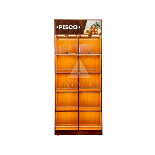 muebles para licores LED