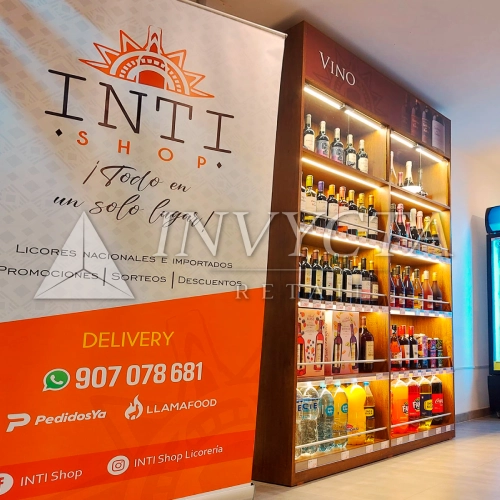 muebles para licores LED